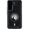 NBA Minnesota Timberwolves Black Animal Print Galaxy S24 Plus Waterproof Case